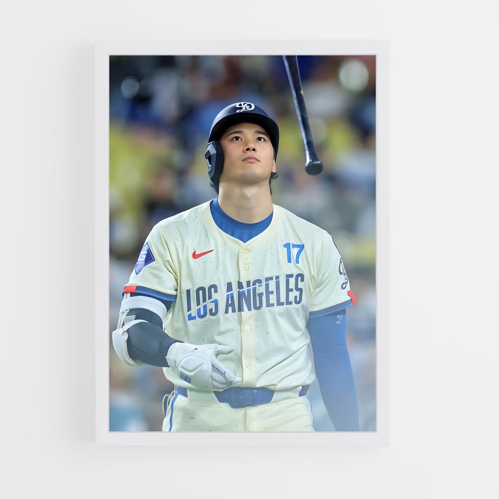 Poster Shohei ohtani talentueux – affiche Baseball (vue 3)